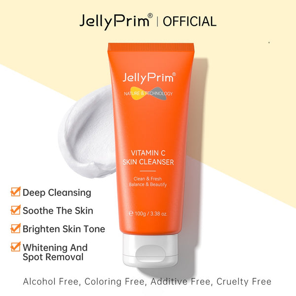 Jellyprim Vitamin C Whitening Set Brighten Skin Moisturizer Fade Spots