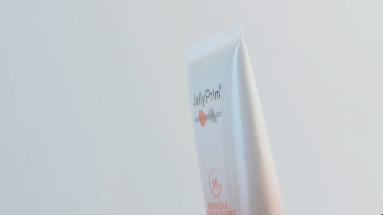 JellyPrim Whitening Lazy Cream 8s Instant Brightening Natural Pearl Moisturizer Skin Concealer Face Cream