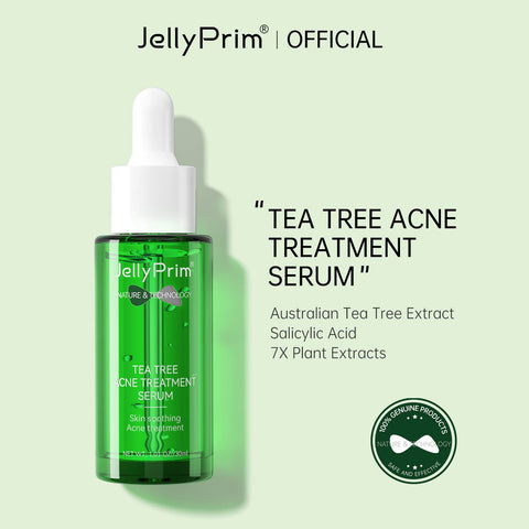 JellyPrim Australia Tea Tree Facial Serum Anti-Acne Blackhead Whitehead Acne,Antibacterial,Skin Care 30ml