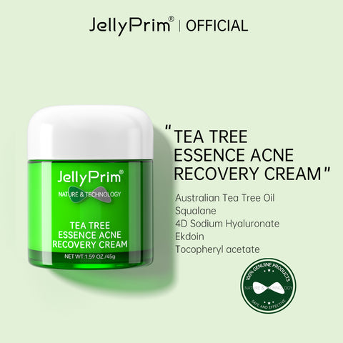 JellyPrim Australia Tea Tree Acne Removal Facial Cream Soothing Redness Pimple Oil Control Repairing