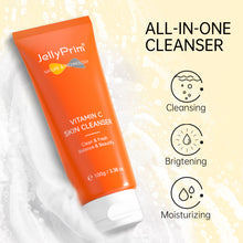 JellyPrim 20% Natural Vitamin C + Peony Root Moisturizing Brightening Micro Foam Cleanser Skin Care