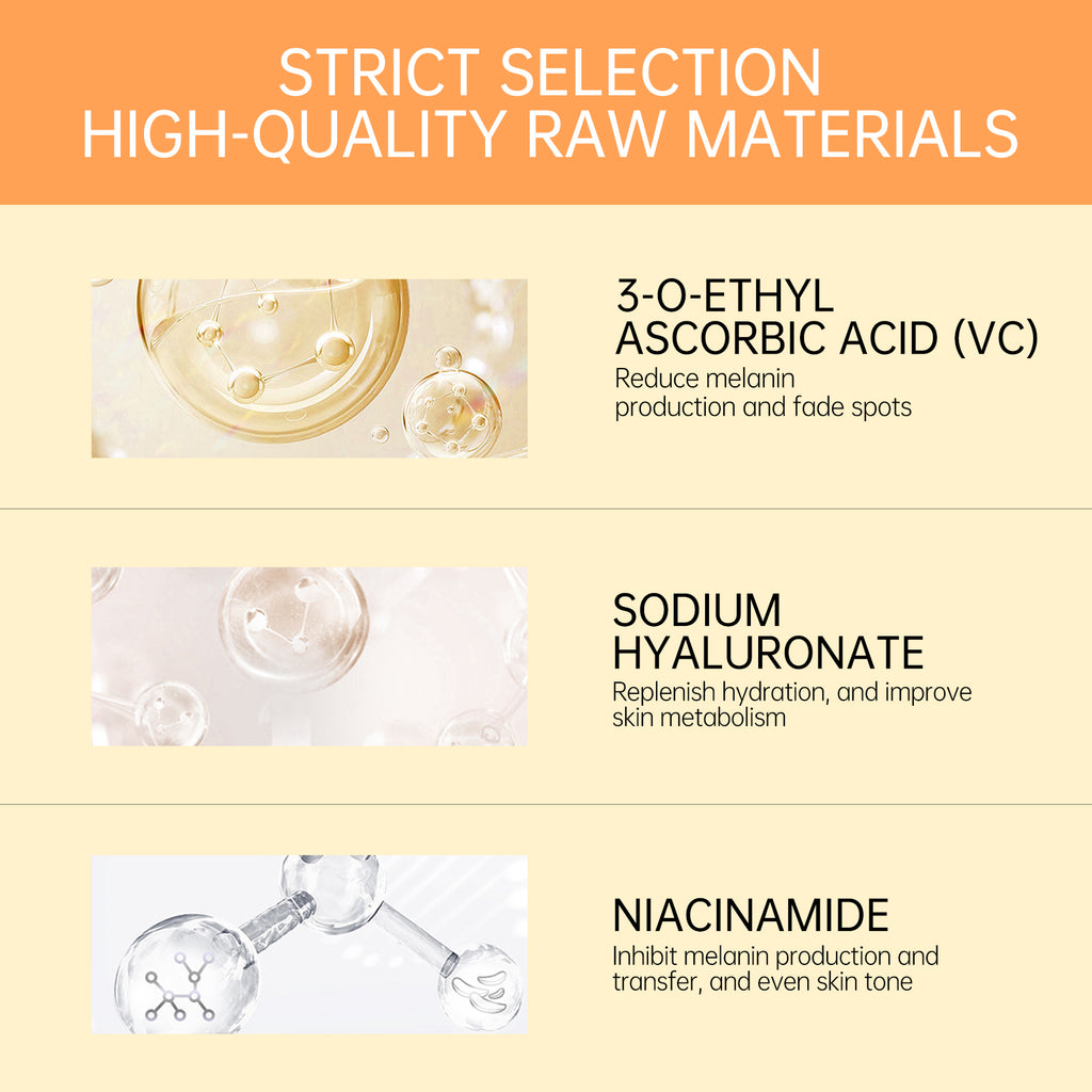 JellyPrim Vitamin C + 3%Niacinamide +Hyaluronic Acid Whitening Moisturizer Vitamin C Serum Skin Care 30 ml