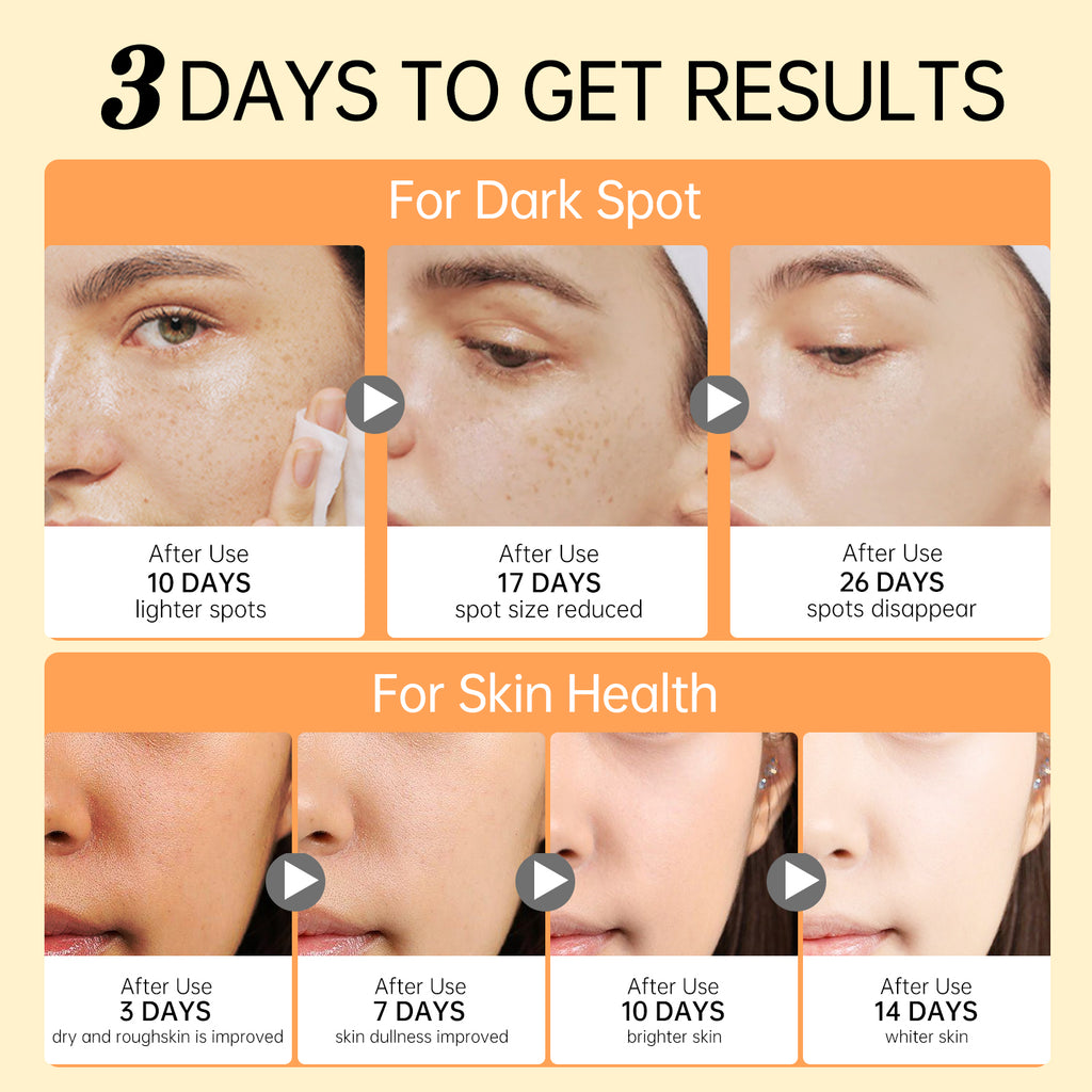 JellyPrim Vitamin C Whitening Face Cream Skin Care Moisturizer Anti Dark Spot Remover Skincare 45g