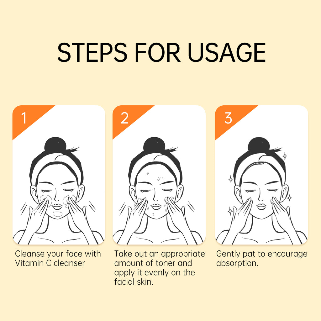 JellyPrim 20%Vitamin C+Niacinamide Refresh Moisturizer Brightening Toner Skin Care 100ML